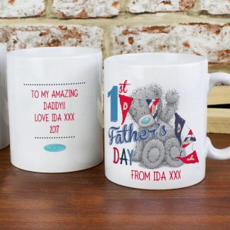 Personalised Me To You 1st Fathers Day Mug