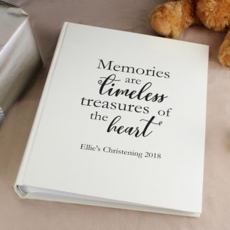 Personalised 'Memories are Timeless' Traditional Album