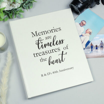 Personalised 'Memories are Timeless' Traditional Album