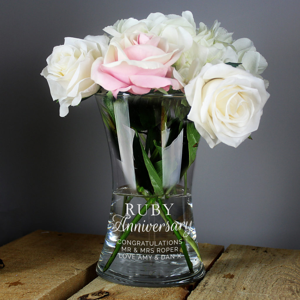 Ruby wedding anniversary plants
