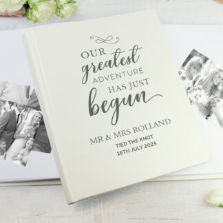 Personalised Our Greatest Adventure Traditional Album