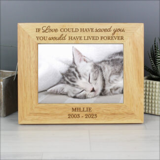Personalised Pet Memorial 7x5 Photo Frame